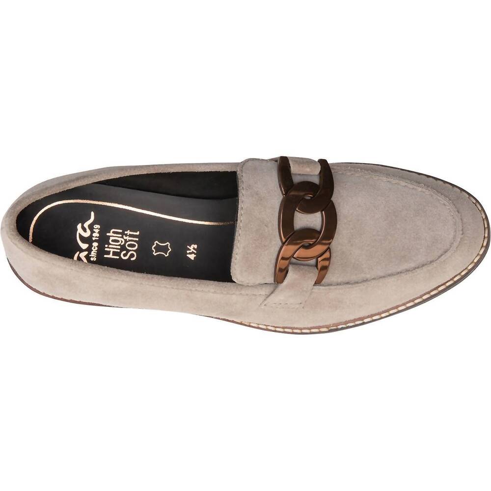NEW ARA women's kyle 2 loafer in moon suede - Picture 3 of 4